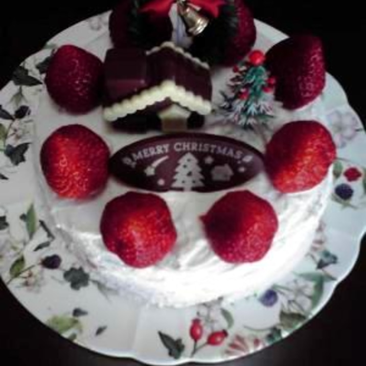 いちごのクリスマスケーキ レシピ 作り方 By おもちさん 楽天レシピ いちごのクリスマスケーキ レシピ 作り方 By おもちさん 楽天レシピ